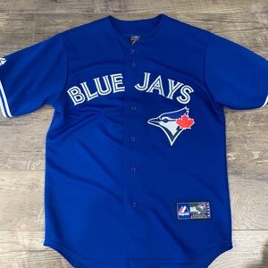 Royal Blue Toronto Bluejays jersey